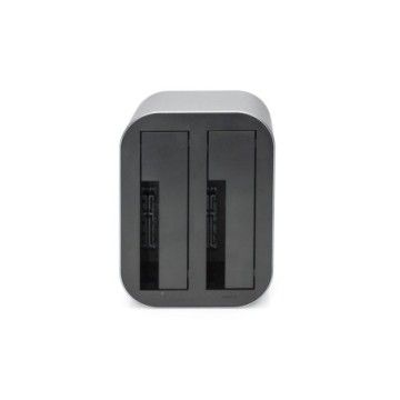 STAZIONE DOCKING DOPPIA USB 3.0 SATA 6G PER SATA HDD 2.5/3.5", FUNZIONE CLONE, ALIMENTATORE 12V/3A