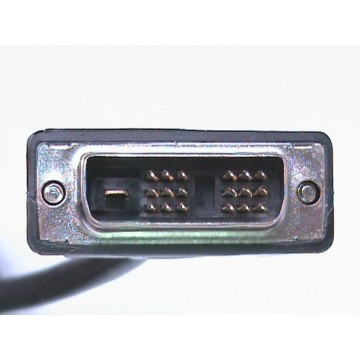 CAVO PER MONITOR DVI-D 18+1 MASCHIO/MASCHIO SINGLE LINK MT. 1.80CON FERRITI