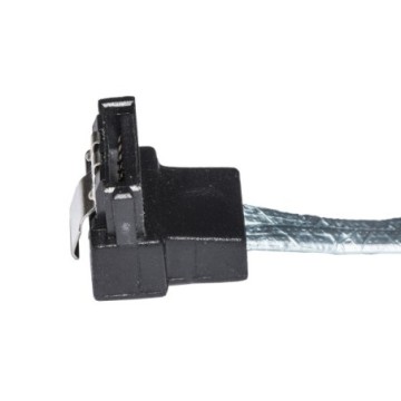 CAVO INTERNO SATA III ULTRASOTTILE CM 50 CONNETTORE 90° CON CLIP METALLO