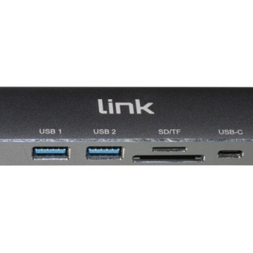 DOCKING STATION USB-C CON 6 PORTE: HDMI 4K, USB-C, 2XUSB 3.0, LETTORE CARD MICRO SD, SD/MMC
