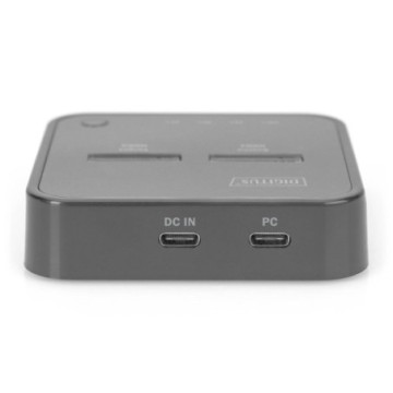 Dual M.2 NVMe SSD Docking Station with Offline Clone Function, USB-C