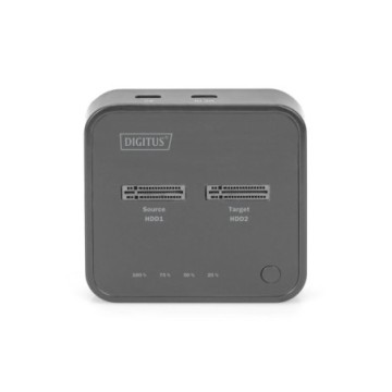 Dual M.2 NVMe SSD Docking Station with Offline Clone Function, USB-C