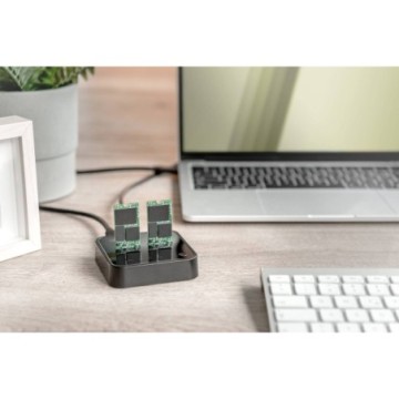Dual M.2 NVMe SSD Docking Station with Offline Clone Function, USB-C