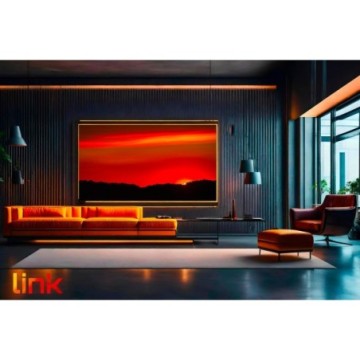 STAFFA A MURO PER MONITOR TV 60-100" FINO A 75 KG ESTENSIONE FINO A 635 MM CON MOVIMENTO ORIZZONTALE E VERTICALE