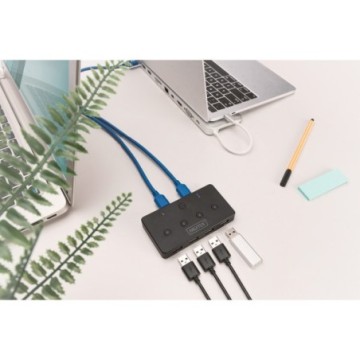 DIGITUS USB 3.0 Switch 4 in 2